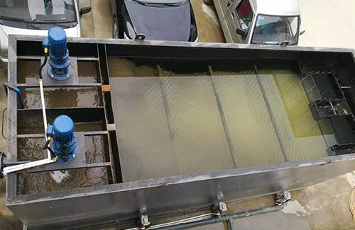 接觸氧化池、絮凝沉淀工藝